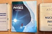 Three Vintage Physics and Chemistry Books
