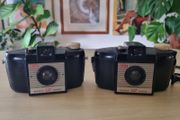 2 x Vintage Kodak Browni 127 camera