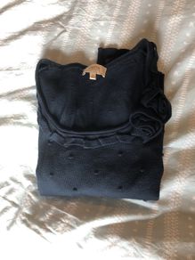 Navy cardigan