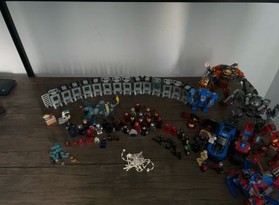 lego marvel large lot