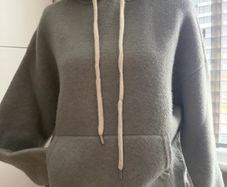 Woman Reiss oversize wool hoodie