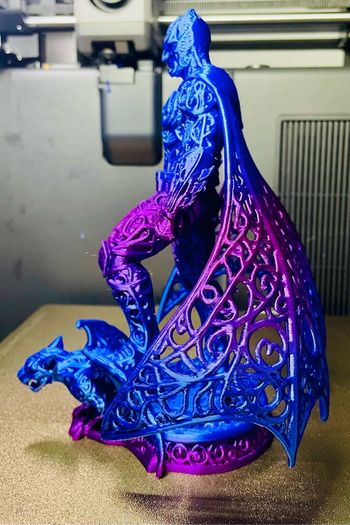 Batman 3d printed statue