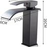 Modern Sink Mixer Tap Bathroom Basin Bath Taps Shower with 2 PCS of Hoses Image 3