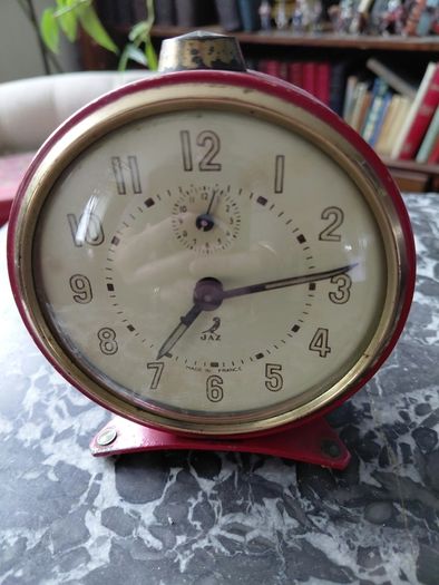 Antique Jaz Alarm Clock works