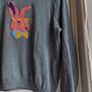 Grey Knit Jumper / Long Sleeve Top SIZE M Image 5