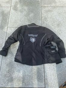motorcycle jacket and trousers