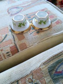 Two candle holders for sale.