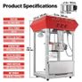 Popcorn Maker 8 Oz Kettle Makes 48 Cups per Batch Image 7
