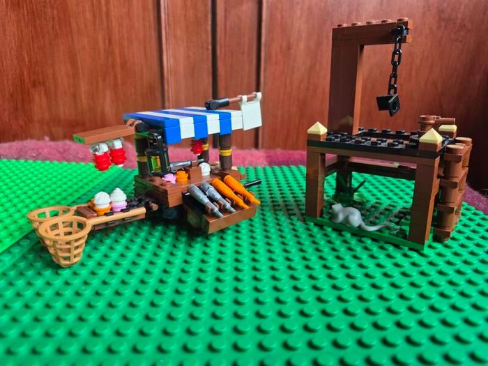 Lego MOCs Gallows & Medieval Vegetable Stand