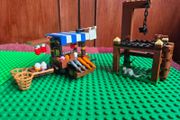 Lego MOCs Gallows &amp; Medieval Vegetable Stand