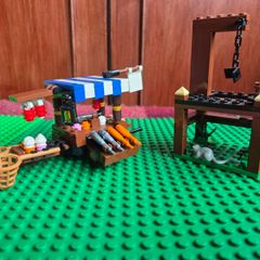 Lego MOCs Gallows & Medieval Vegetable Stand