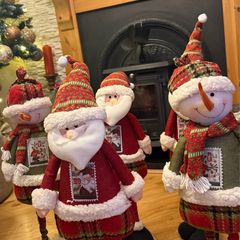 Christmas decorations Santa Clauses