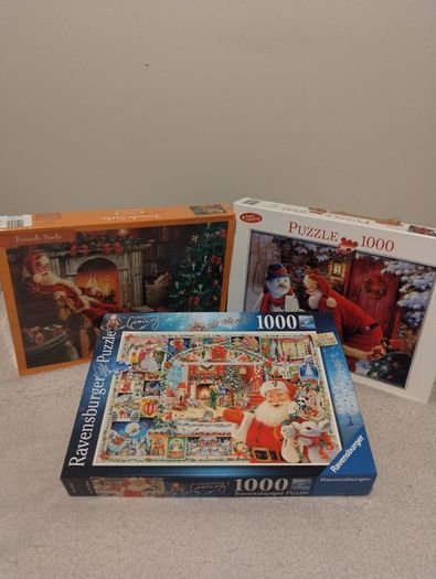 Ravensburger Limited Edition 1000pc jigsaw puzzle X 3