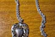 Vintage Pewter Pendant