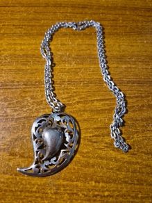 Vintage Pewter Pendant