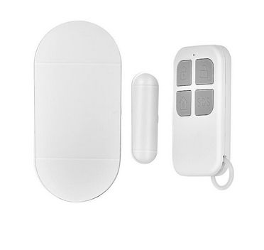 Shackcom Door Window Alarm with Remote Control, 130DB Magnetic Burglar Alert Sensor with Battery, 3 Alarm Sounds/Wireless/Low Power Warning Anti-thief Loud Alarms for Your Home Security System