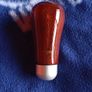 Genuine MOMO SK105 Long Wood Shift Knob Mahogany Wood Universal Fitment Image 2