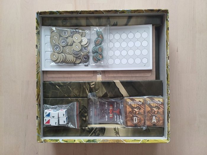 Blue Max World War 1 Air Combat Strategy Board Game OOP 2013