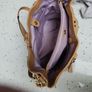 Genuine Coach brown leather ladies handbag. Image 3