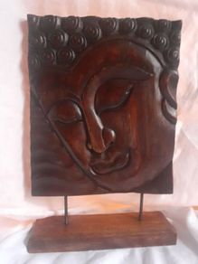 Solid  Wood Buddha.