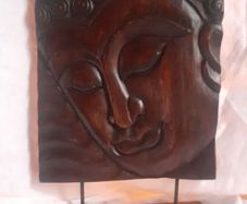 Solid  Wood Buddha.