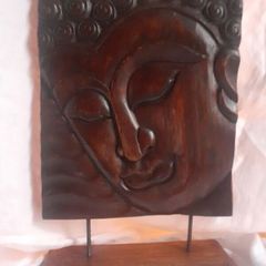 Solid  Wood Buddha.