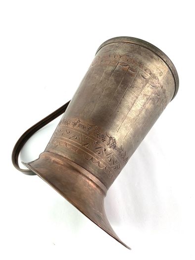 Vintage metal jug
