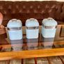 3 Swan Retro Enamel Airtight Storage Containers Powder Blue 1 litre Image 3