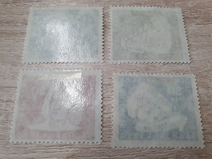 East Germany 1950 "Johann Sebastian Bach" Complete Set unused - free standard postage