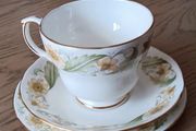Vintage China Breakfast Tea Trio Set