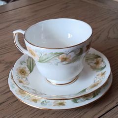 Vintage China Breakfast Tea Trio Set