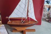 Wooden hand made boat