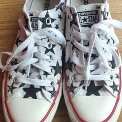 Converse Star Print Low-Tops Size UK 5