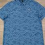 Adidas Golf Patterned Polo Shirt Mens XL Image 2