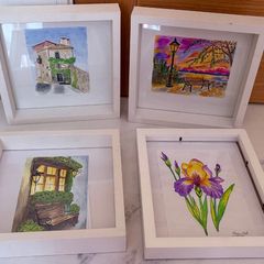 Original Hand-Painted Artwork for Sale 10 euro each