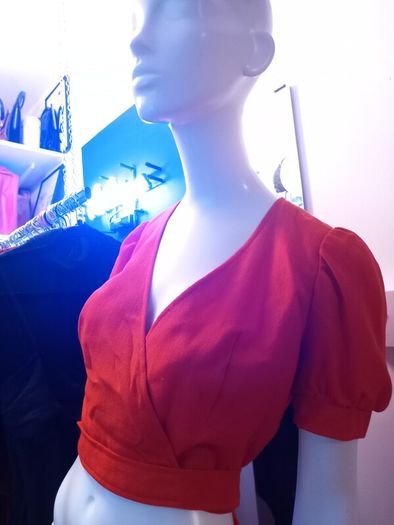 1970s Vintage Wrap Top