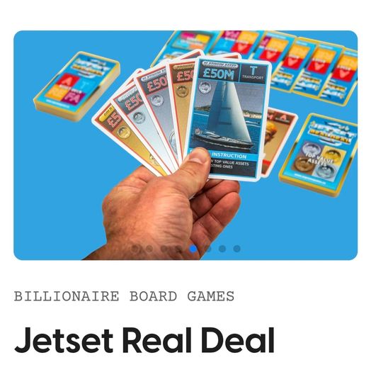 Jet Set Real Deal Card Game,New