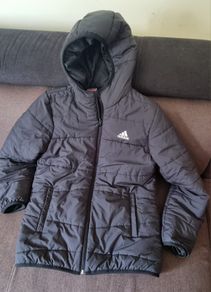 Youth Adidas Black Puffer Jacket