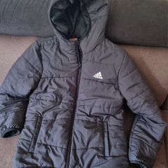 Youth Adidas Black Puffer Jacket