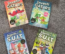 Investigators and Agents of S.U.I.T. retail at 11 euro each. Selling as 5 euro per book.