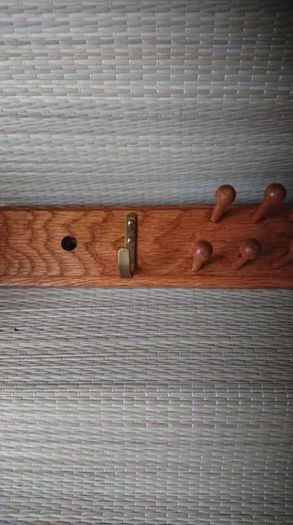 Vintage tie rack