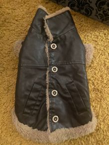 Urban Pup Leather Style flying jacket