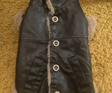 Urban Pup Leather Style flying jacket