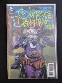Batman: The Dark Knight #23.4 3D Cover Jokers Daughter (DC - 2013)