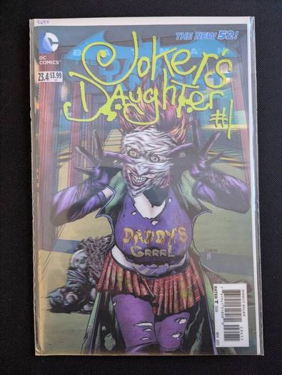 Batman: The Dark Knight #23.4 3D Cover Jokers Daughter (DC - 2013)