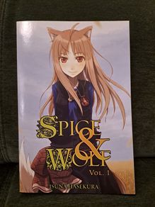 Spice and Wolf Light Novel volume 1 by Isuna Hasekura
