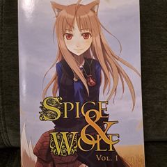 Spice and Wolf Light Novel volume 1 by Isuna Hasekura