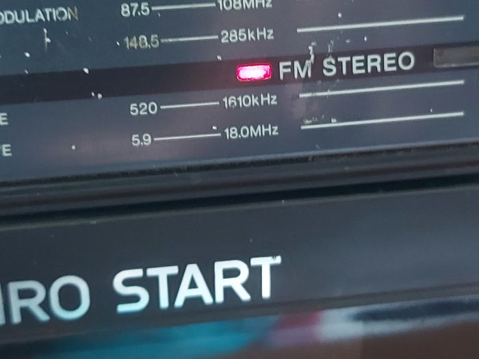Panasonic Stereo Radio Cassette Recorder, Model RX-FT500, Dual Tape Deck and Radio, Vintage, in very good condition