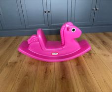 Little tikes pink rocking horse