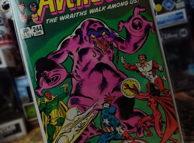 The Mighty Avengers ! Issue #244 ! Bronze Age Comic from 1984 ! by Marvel !